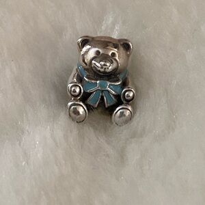 Pandora 925  It’s A Boy Teddy Bear Charm